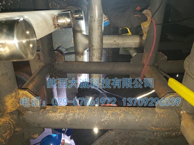 间接空冷机组凝汽器补水雾化效果案例